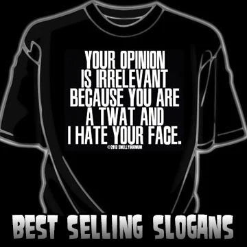 Best Selling Slogan T-Shirts
