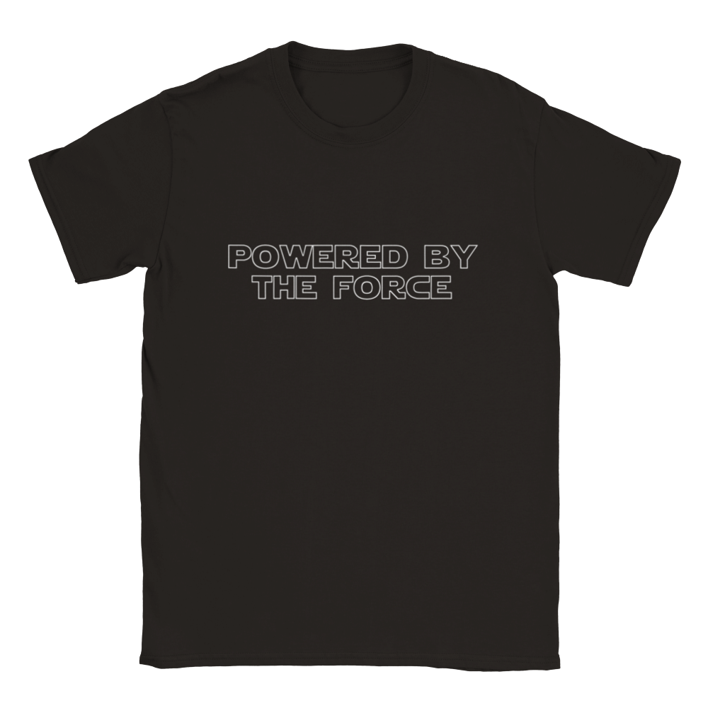 Powered By The Force (Star Wars/Force Awakens/Rogue One/Last Jedi)| T-Shirt