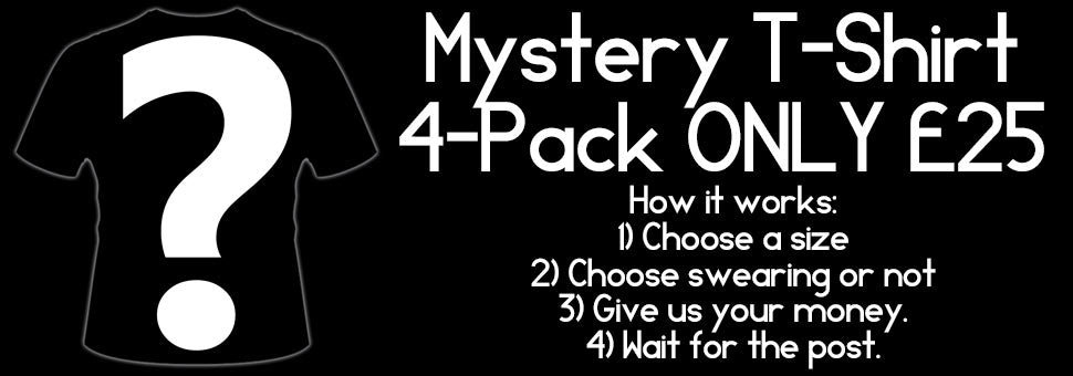 Mystery T-Shirt 4-Pack
