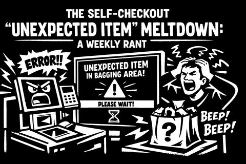 The Self-Checkout 'Unexpected Item' Meltdown: A Weekly Rant