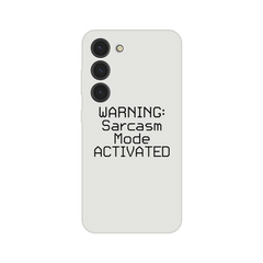 WARNING: Sarcasm Mode Activated - Flexi case