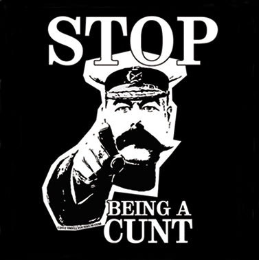 Stop Being A Cunt | A5 Greeting Card (Multiple Occasions)